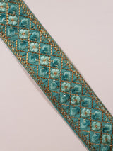 Embroidered Trim - 1 Meter - (ITR-1296)