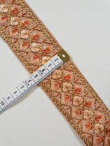 Embroidered Trim - 1 Meter - (ITR-1297)