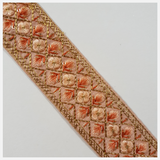 Embroidered Trim - 1 Meter - (ITR-1297)