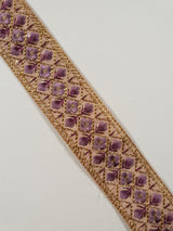Embroidered Trim - 1 Meter - (ITR-1298)