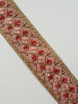 Embroidered Trim - 1 Meter - (ITR-1299)