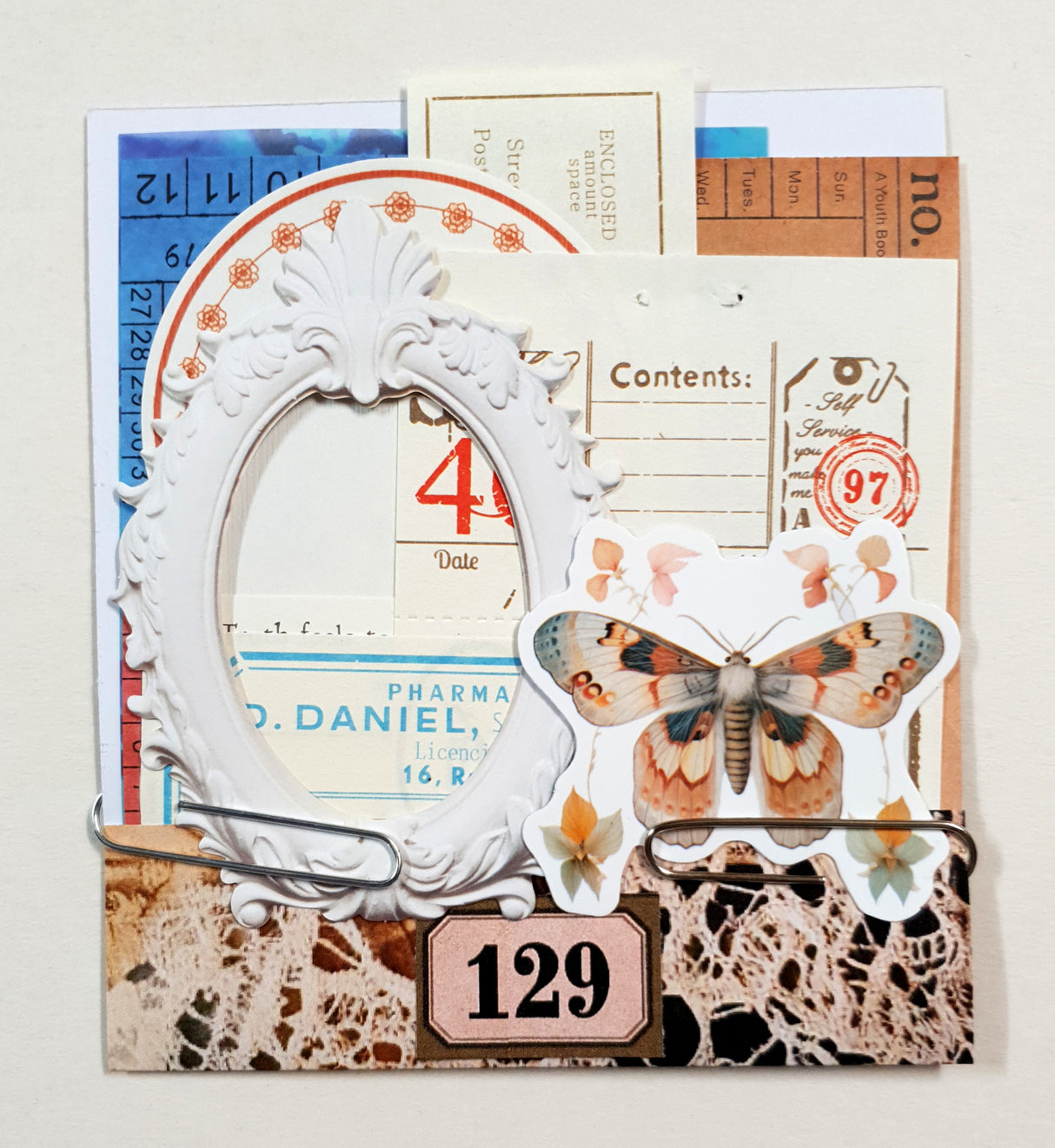 Mini Assorted Ephemera Pack - 129