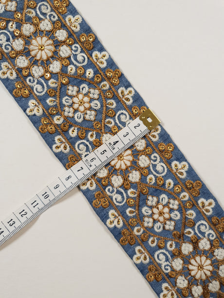 Embroidered Trim - 1 Meter - (ITR-1305)
