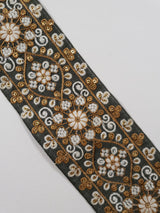 Embroidered Trim - 1 Meter - (ITR-1306)