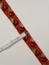 Embroidered Trim - 1 Meter - (ITR-1317)