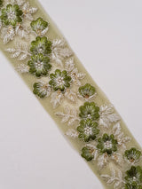 Embroidered Trim - 1 Meter - (ITR-1318)