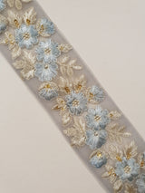Embroidered Trim - 1 Meter - (ITR-1322)