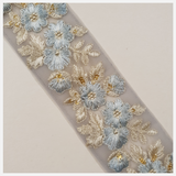 Embroidered Trim - 1 Meter - (ITR-1322)