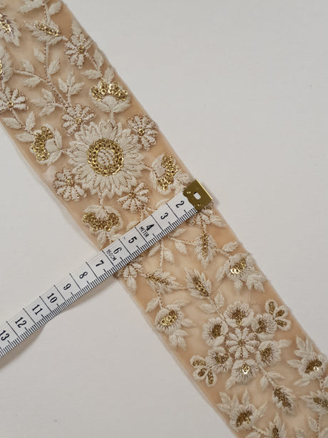 Embroidered Trim - 1 Meter - (ITR-1325)