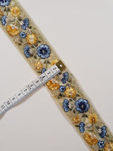 Embroidered Trim - 1 Meter - (ITR-1332)