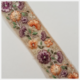 Embroidered Trim - 1 Meter - (ITR-1333)