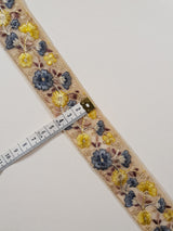 Embroidered Trim - 1 Meter - (ITR-1334)