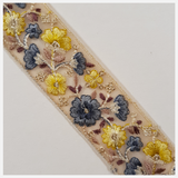 Embroidered Trim - 1 Meter - (ITR-1334)