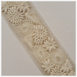 Embroidered Trim - 1 Meter - (ITR-1342)