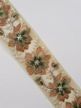 Embroidered Trim - 1 Meter - (ITR-1347)