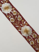 Embroidered Trim - 1 Meter - (ITR-1349)