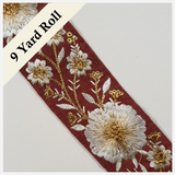 Embroidered Trim - ROLL - (ITR-1349)