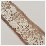 Embroidered Trim - 1 Meter - (ITR-1354)