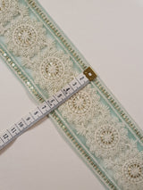 Embroidered Trim - 1 Meter - (ITR-1355)