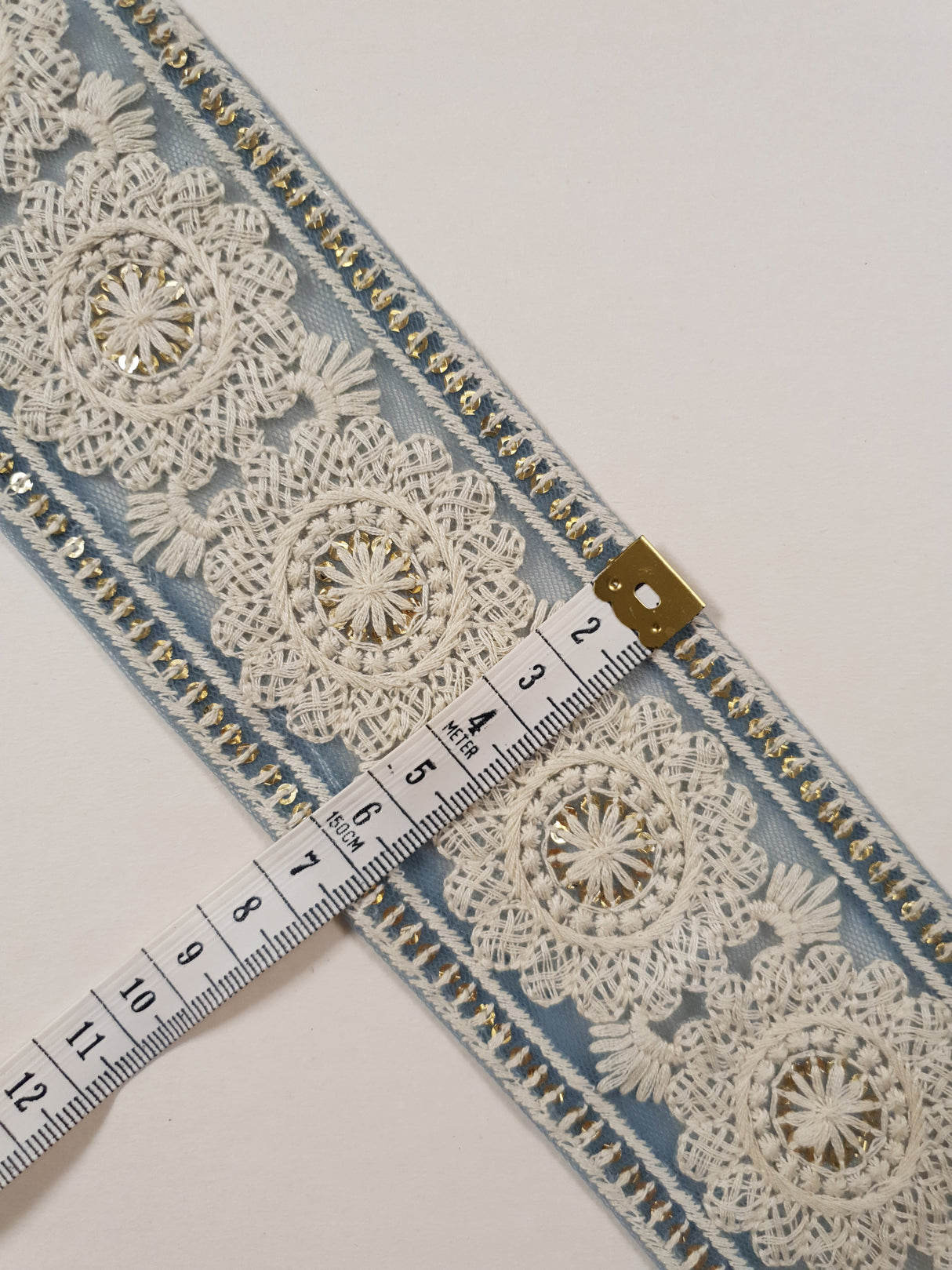 Embroidered Trim - 1 Meter - (ITR-1357)