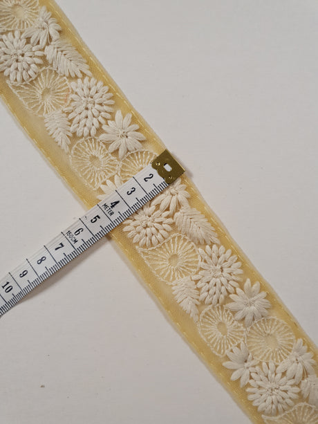 Embroidered Trim - 1 Meter - (ITR-1364)