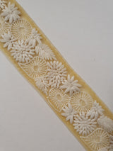 Embroidered Trim - 1 Meter - (ITR-1364)