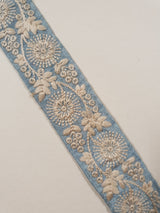Embroidered Trim - 1 Meter - (ITR-1366)