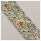 Embroidered Trim - 1 Meter - (ITR-1367)