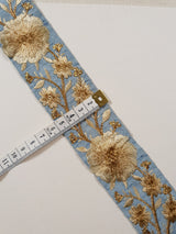 Embroidered Trim - 1 Meter - (ITR-1372)