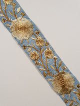Embroidered Trim - 1 Meter - (ITR-1372)