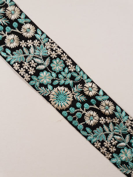 Embroidered Trim - 1 Meter - (ITR-1388)