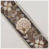 Embroidered Trim - 1 Meter - (ITR-1398)