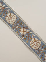 Embroidered Trim - 1 Meter - (ITR-1400)