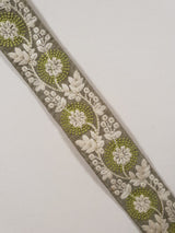 Embroidered Trim - 1 Meter - (ITR-1407)