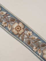 Embroidered Trim - 1 Meter - (ITR-1418)