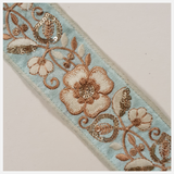 Embroidered Trim - 1 Meter - (ITR-1419)
