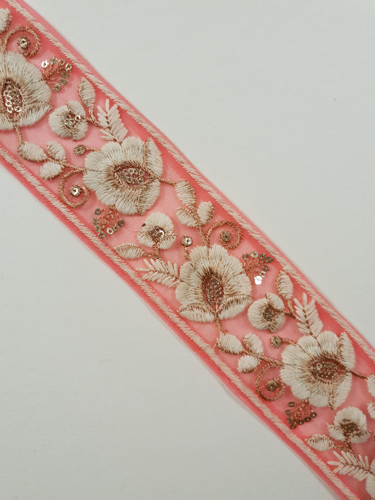 Embroidered Trim - ROLL - (ITR-1435)
