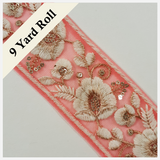 Embroidered Trim - ROLL - (ITR-1435)