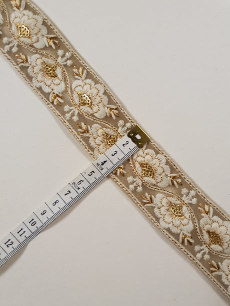 Embroidered Trim - 1 Meter - (ITR-1441)