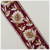 Embroidered Trim - 1 Meter - (ITR-1444)