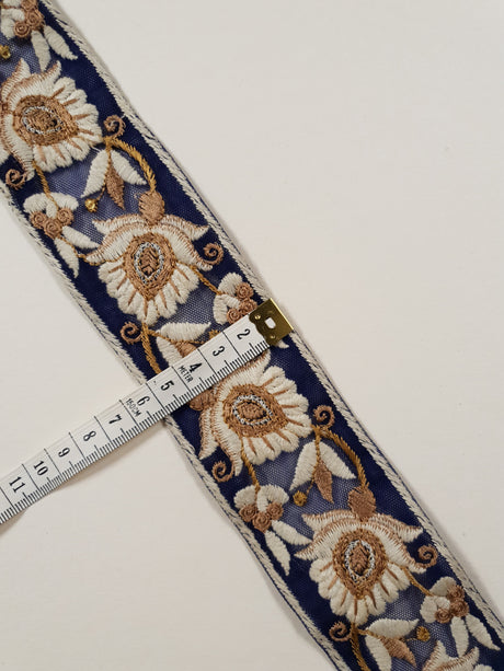 Embroidered Trim - 1 Meter - (ITR-1452)