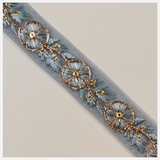 Embroidered Trim - ROLL - (ITR-1455)