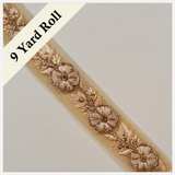 Embroidered Trim - ROLL - (ITR-1456)