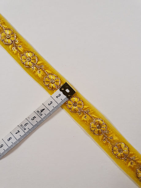 Embroidered Trim - 1 Meter - (ITR-1463)