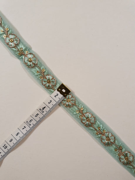 Embroidered Trim - 1 Meter - (ITR-1468)
