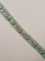 Embroidered Trim - ROLL - (ITR-1468)