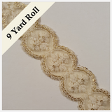 Embroidered Trim - ROLL - (ITR-1470)