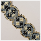 Embroidered Trim - ROLL - (ITR-1471)