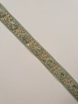 Embroidered Trim - 1 Meter - (ITR-1474)