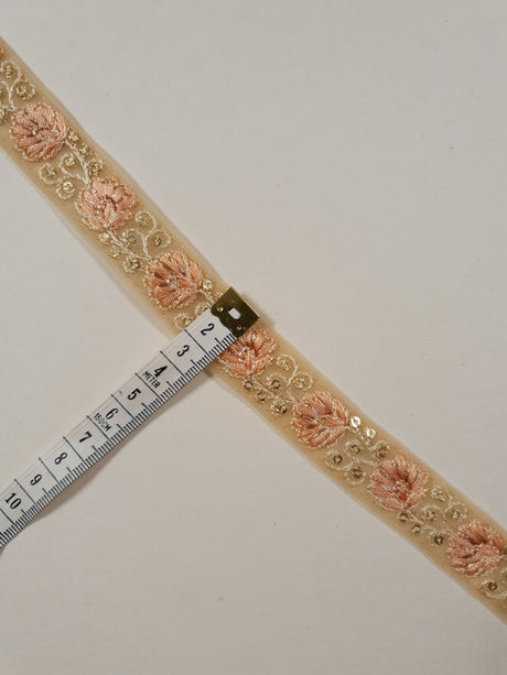 Embroidered Trim - ROLL - (ITR-1477)